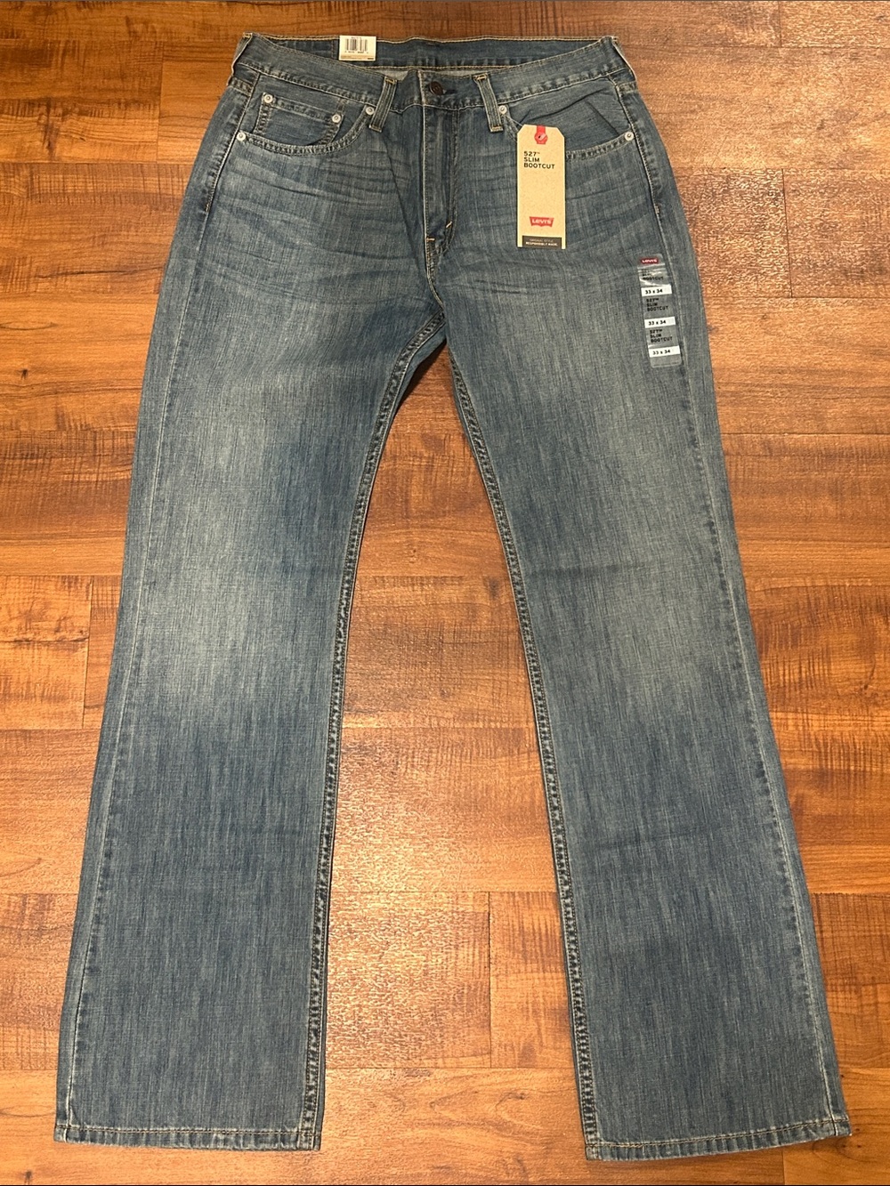 Levi's Men's Light Blue Slim Bootcut Jeans